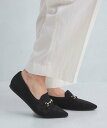 【SALE／10%OFF】UNITED ARROWS green label relaxing ウェルネス シアー ビットローファー / ニットシューズ ユナイテッドアローズ グリーンレーベルリラクシング シューズ・靴 パンプス ブラック ベージュ グレー【送料無料】