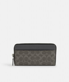 【SALE／40%OFF】COACH OUTLET 【公式】アコーディオン ウォレット・シグネチャー キャンバス コーチ　アウトレット 財布・ポーチ・ケース 財布【送料無料】