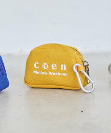 【SALE／45%OFF】coen ManhattanRecords(マンハッタンレコード)別注ミニポーチ コーエン 財布・ポーチ・ケース ポーチ イエロー ブラック