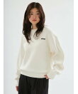 【ONLINE限定カラーあり】emmiロゴスウェットライクニット