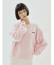 【ONLINE限定カラーあり】emmiロゴスウェットライクニット