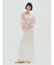 【ONLINE限定カラーあり】emmiロゴスウェットライクニット