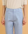 《丈長めサイズ/股下68cm・69cm》ベーシックコットンストレートパンツ【オンライン限定】