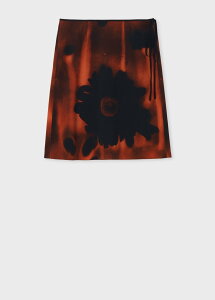 Paul Smith �E�B�����Y "Field Flowers" �X�J�[�g �|�[���E�X�~�X �X�J�[�g ���̑��̃X�J�[�g�y���������z