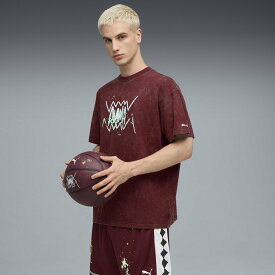 【SALE／58%OFF】PUMA ユニセックス バスケットボール ポインツ イン ザ ペイント 半袖 Tシャツ Points in the Paint Tee プーマ トップス カットソー・Tシャツ
