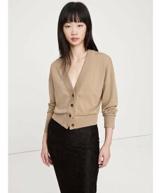 BANANA REPUBLIC (W)メリノ カーディガン バナナ・リパブリック トップス カーディガン ホワイト ベージュ ブラウン【送料無料】