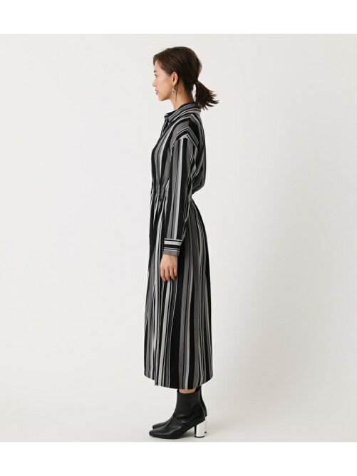 Azul By Moussy Stripeblousingshirtonepiece ストライプブラウジングシャツワンピース Rakuten Fashion 楽天ファッション 旧楽天ブランドアベニュー Ac3191