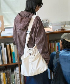 UMBRO 別注 コーデュロイ コード付きバッグ 25AW フリークスストア バッグ トートバッグ ベージュ ブラウン【送料無料】