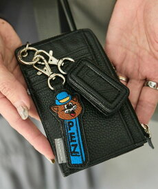 ear PAPILLONNER 【PEZ(ペッツ)×ear】本革フラグメントケース イア パピヨネ 財布・ポーチ・ケース 財布 ブラック ワインレッド カーキグリーン【送料無料】