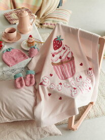 gelato pique 【KIDS】エアリーモコギンガムチェック柄ブランケット ジェラートピケ ファッション雑貨 その他のファッション雑貨 ピンク【送料無料】