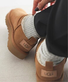 SLOBE IENA 《追加予約》UGG/アグ W CLASSIC MICRO 1173891 スローブ イエナ シューズ・靴 その他のシューズ・靴 ブラウン ブラック【送料無料】