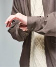 ウーステッドライク ジップブルゾン