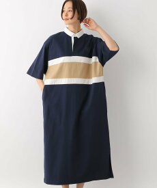 【SALE／50%OFF】LEPSIM ラガー切り替えシャツワンピース レプシィム ワンピース・ドレス ワンピース ネイビー グレー