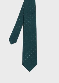 Paul Smith ドットライン タイ ポール・スミス スーツ・フォーマル ネクタイ・蝶ネクタイ ブルー レッド【送料無料】