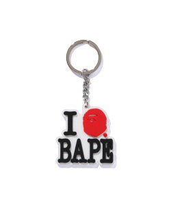 A BATHING APE I LOVE BAPE KEYCHAIN A xCVO GCv t@bVG `[EL[`F[ zCg