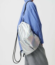 CITEN ＜CITEN＞ダブルポケットナップサック シテン バッグ リュック・バックパック グレー ブラック シルバー【送料無料】