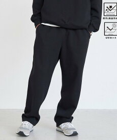 【SALE／15%OFF】coen クリーンプラススウェットパンツ【防汚(食品汚れ),UVカット】 コーエン パンツ その他のパンツ グレー ブラック【送料無料】