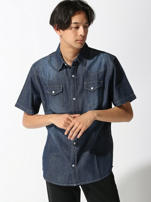Nylaus 6 5ozデニム 半袖ウェスタンシャツ Rakuten Fashion 楽天ファッション 旧楽天ブランドアベニュー R