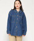 (W)オーバーサイズ デニム シャケット