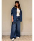 (W)オーバーサイズ デニム シャケット