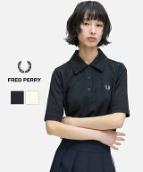 FRED PERRY フレッドペリー SHEER RIB POLO SHIRT ブルーコムブルー トップス ポロシャツ【送料無料】