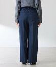 【リバイバル/ウエストを調整できる】ウールライクワイドパンツ/カセット服