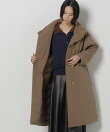 「西川ダウン(R)」スタンドカラーライトコート
