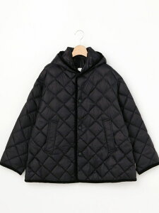 【SALE/30%OFF】Bshop 【Gymphlex】ハンドキルトダウン フードジャケット WOMEN ビショップ コート/ジャケット ショートコート ブラック カーキ【送料無料】