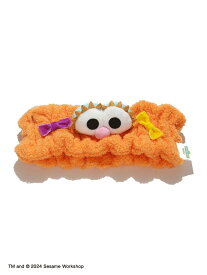 SESAME STREET MARKET 【ガールズシリーズ】フェイスモチーフヘアバンド セサミストリートマーケット ヘアアクセサリー その他のヘアアクセサリー ブルー ピンク オレンジ