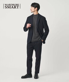 BEAUTY&YOUTH UNITED ARROWS 【WEB限定 WARDROBE SMART】DELEGANT サキソニー セットアップ/ジャケット&イージーパンツ ビューティー＆ユース　ユナイテッドアローズ スーツ・フォーマル セットアップスーツ ネイビー ブラック グレー グリーン【送料無料】
