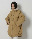 「STEVELOUR」「西川ダウン(R)」ファー付きコート