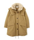 「STEVELOUR」「西川ダウン(R)」ファー付きコート