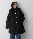 「STEVELOUR」「西川ダウン(R)」ファー付きコート