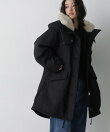 「STEVELOUR」「西川ダウン(R)」ファー付きコート