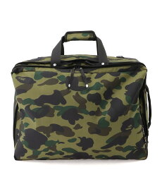 A BATHING APE 1ST CAMO 3WAY BAG ア ベイシング エイプ バッグ その他のバッグ グリーン イエロー【送料無料】