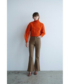 【SALE／50%OFF】LHP CLANE/クラネ/TWILL BELL BOTTOM PANTS/ツイルベルボトムパンツ エルエイチピー パンツ その他のパンツ ベージュ グレー【送料無料】