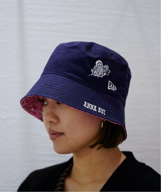 JOINT WORKS 【NEW ERA x ANNA SUI NYC】 BUCKET01 SBRV ANNA SUI ジョイントワークス 帽子 ハット グリーン ピンク【送料無料】