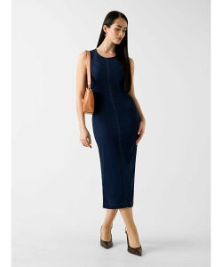GUESS GUESS �����s�[�X (W)SL Dahlia Denim Dress �Q�X �����s�[�X�E�h���X �����s�[�X �l�C�r�[�y���������z