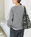 《予約》ウールカシミヤクルーネックプルオーバー