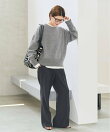 《予約》ウールカシミヤクルーネックプルオーバー