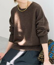 《予約》ウールカシミヤクルーネックプルオーバー