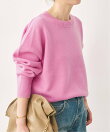 《予約》ウールカシミヤクルーネックプルオーバー