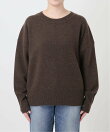 《予約》ウールカシミヤクルーネックプルオーバー