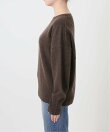 《予約》ウールカシミヤクルーネックプルオーバー