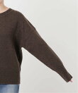《予約》ウールカシミヤクルーネックプルオーバー