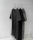 ○『ゆったりサイズ/体型カバー』バックリボンボリュームワンピース