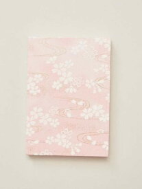 岩座 友禅御朱印帳 / 桜 アミナコレクション 文房具 手帳・メモ帳 パープル ピンク