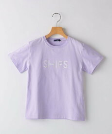 SHIPS KIDS SHIPS KIDS:80~90cm / SHIPS ロゴ TEE シップス トップス カットソー・Tシャツ ホワイト ピンク ブルー ネイビー パープル