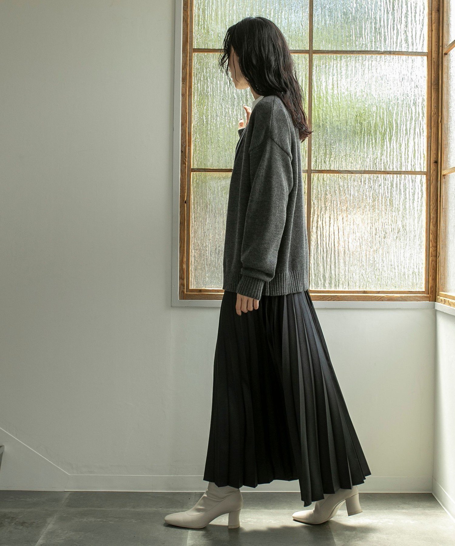 coen｜ウールライクプリーツスカート | Rakuten Fashion(楽天