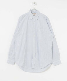 URBAN RESEARCH FREEMANS SPORTING CLUB CHRYSTIE SHIRTS アーバンリサーチ トップス シャツ・ブラウス ホワイト ブルー【送料無料】